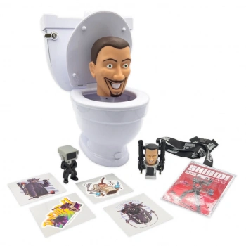 Skibidi Toilet Sürpriz Klozet Çocuklar İçin Eğitici ve Eğlenceli Klozet Figür Oyuncağı