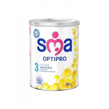 Çocuk SMA Optipro Probiyotik 3 Bebek Devam Sütü 1-3 Yaş 800 Gr
