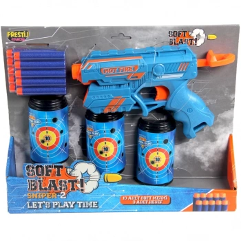Çocuk Sniper 2 Soft Blast Dart Atan Oyuncak