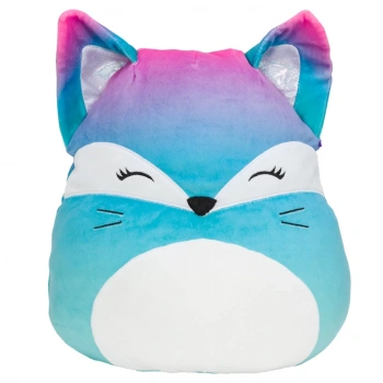 Çocuk Squishmallow Pembe Mavi Tilki Vickie 20 cm