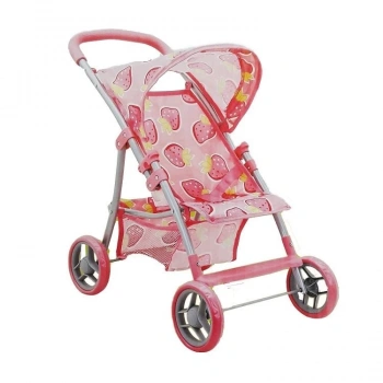 Çocuk Sunman Tenteli 4 Metal Tekerlekli Puset