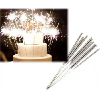 Eğitici Oyuncak Uzun Tel Maytap Pasta Maytabı Kına Gecesi Bekarlığa Veda Maytap 25 cm 10 Adet