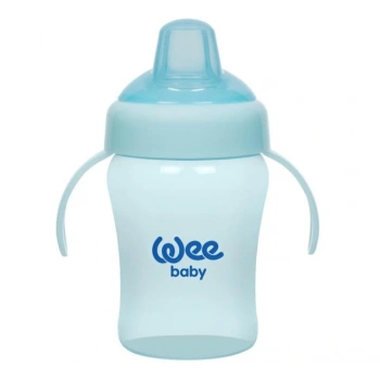 Eğitici Oyuncak  Wee Baby Colorful Akıtmaz Kulplu Antikolik Bardak 240 ml 775