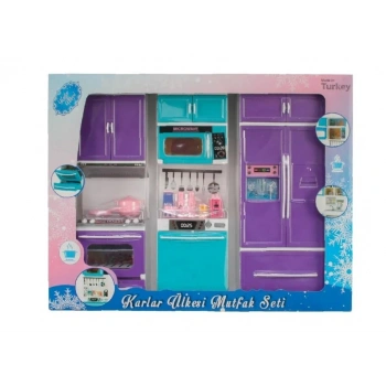 OYD-02348 KARLAR ÜLKESİ 3LÜ DOLAP SETİ-OYD