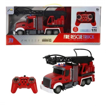 S00005092 U/K İTFAİYE KAMYON 1:12 SES/IŞIK 2.4G