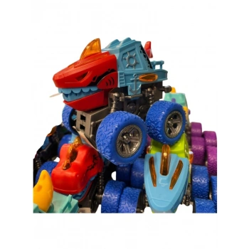 SH40935 SÜRTMELİ ARABA KÖPEKBALIĞI IŞIKLI PLS-ZRV