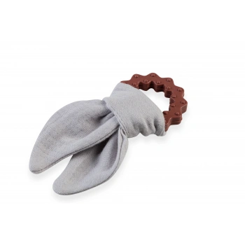 Silikon Diş Kaşıyıcılı Müslin Önlük 736 Gri