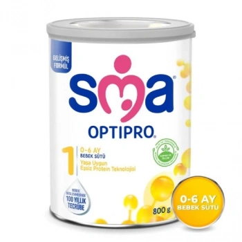 Çocuk SMA Optipro Probiyotik 1 Bebek Devam Sütü 0-6 Ay 800 Gr