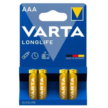 Varta Longlife AAA 4lü İnce Kalem Pil