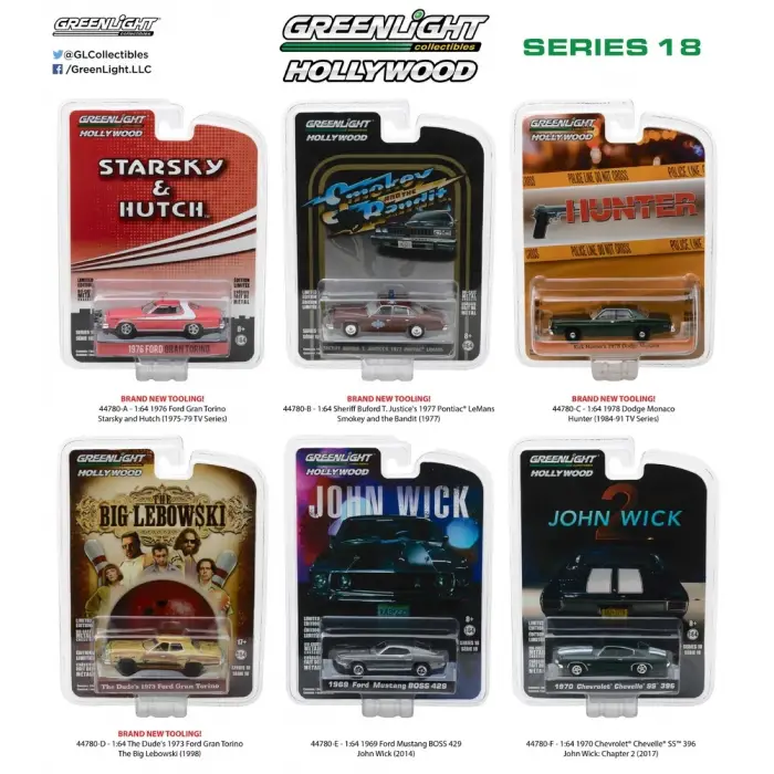 Greenlight John Wick (2014) - 1970 Chevrolet Chevelle SS 396 - 44780-F