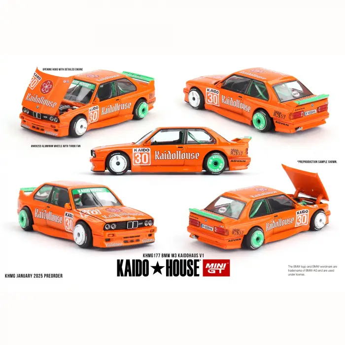 Mini GT 1/64 BMW M3 KaidoHause V1 KHMG177