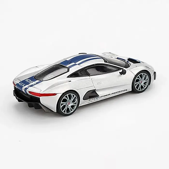 Mini GT 1/64 Jaguar C-X75 Silver MGT00960