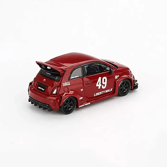 Mini GT 1/64 LB-WORKS x Abas Works ABARTH 595 Red MGT00963