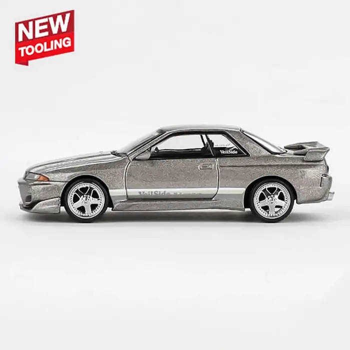 Mini GT 1/64 Nissan Skyline GT-R(R32) Veilside Combat C-I Veilside Combat Grey MGT00971