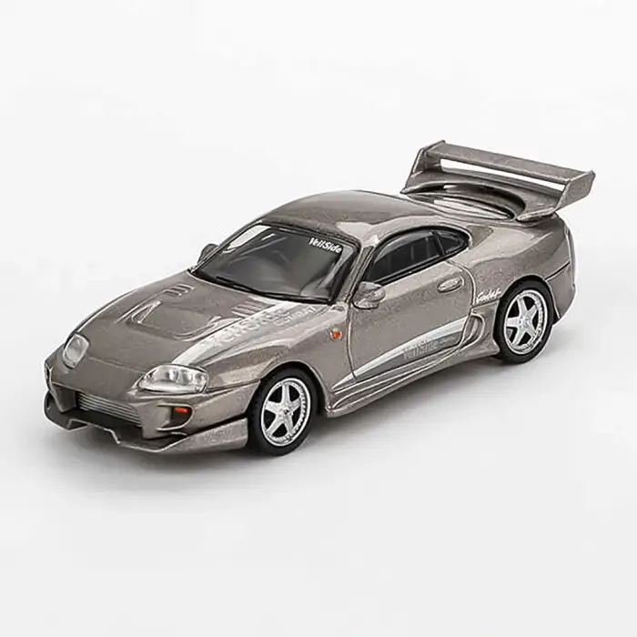 Mini GT 1/64 Toyota Supra VeilSide Combat V-II Combat Grey - Blister Paket MGT00978-BL