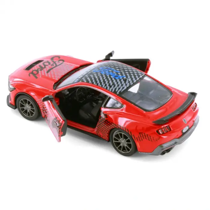 Kinsmart 1/38 1967 Ford Mustang Dark Horse - KT5455WF