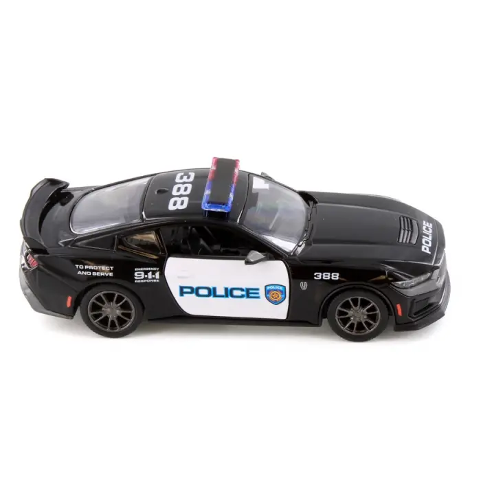 Kinsmart 1/38 1967 Ford Mustang Dark Horse - KT5455WF