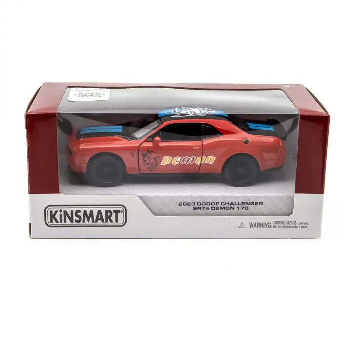 Kinsmart 1/38 2023 Dodge Challenger SRT Demon 170 New - KT5461WF
