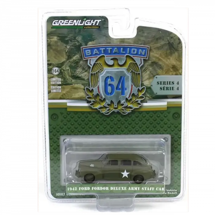Greenlight 1:64 1942 Ford Fordor Deluxe Army Staff Car