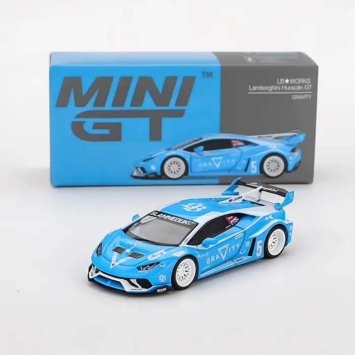 MINI GT LIBERTY WALK LAMBORGHINI　X２台 MINI GT 1/64 LB-WORKS Lamborghini Huracán GT GRAVITY/ LB Blister