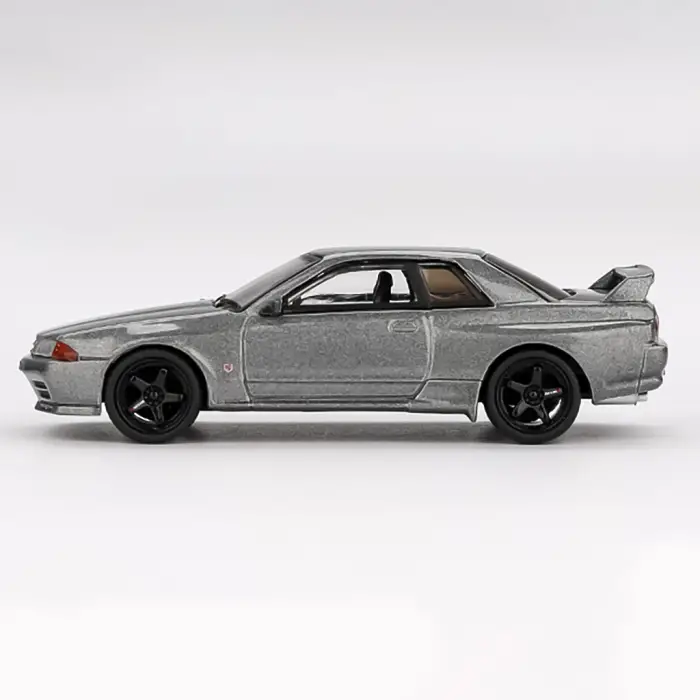 MINI GT 1/64 Nissan Skyline GT-R (NISMO BNR32 CRS Version) Dark Metal Gray - MGT01024
