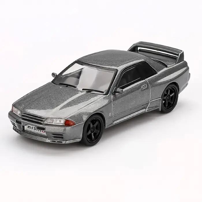 MINI GT 1/64 Nissan Skyline GT-R (NISMO BNR32 CRS Version) Dark Metal Gray - MGT01024