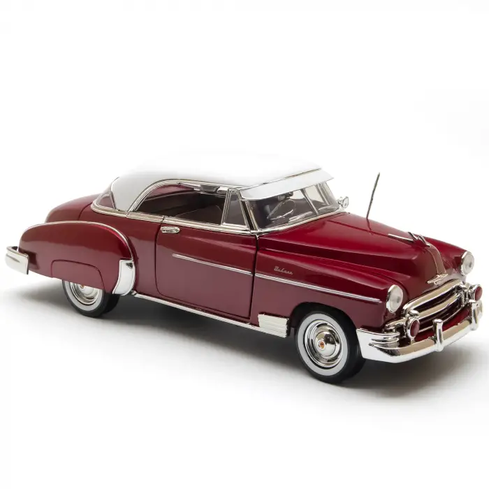 Motor Max 1:18 1950 Chevy Bel Air Diecast Model Araba Kırmızı - 73111