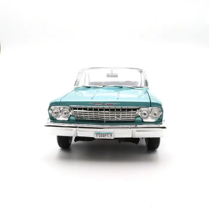 Maisto 1:18 1962 Chevrolet Bel Air Diecast Model Araba Yeşil - 31641