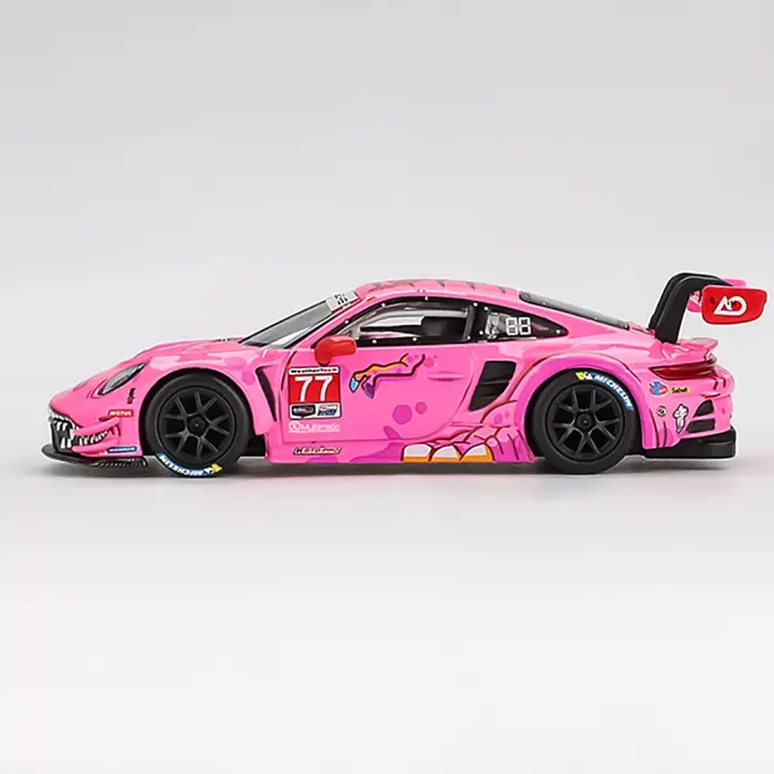 Mini GT 1/64 Porsche 911 GT3 R AO Racing 2024 IMSA ROAD AMERICA - MGT01052