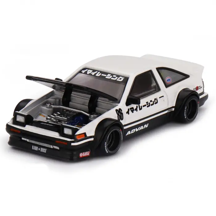 Mini GT 1/64 Kaido House Toyota AE86 Sprinter Trueno Kaido Street V1 - KHMG180