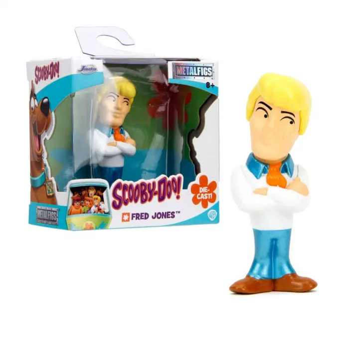 Jada Scooby-Doo Fred Jones Metal Figür Die-Cast Koleksiyonluk Karakter - 85225