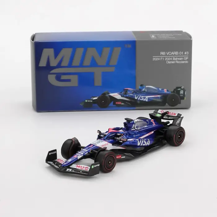 Mini GT 1/64 RB VCARB 01 Daniel Ricciardo 2024 F1 2024 Bahrain GP - MGT01006