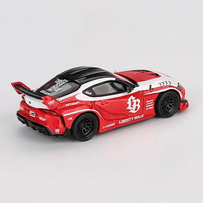 Mini GT 1/64 LB-WORKS Toyota GR Supra Red/White - MGT01103