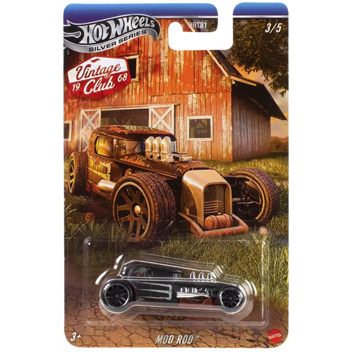 Hot Wheels Silver Series Vintage Club 5 Araçlık Set - HRT81-979H