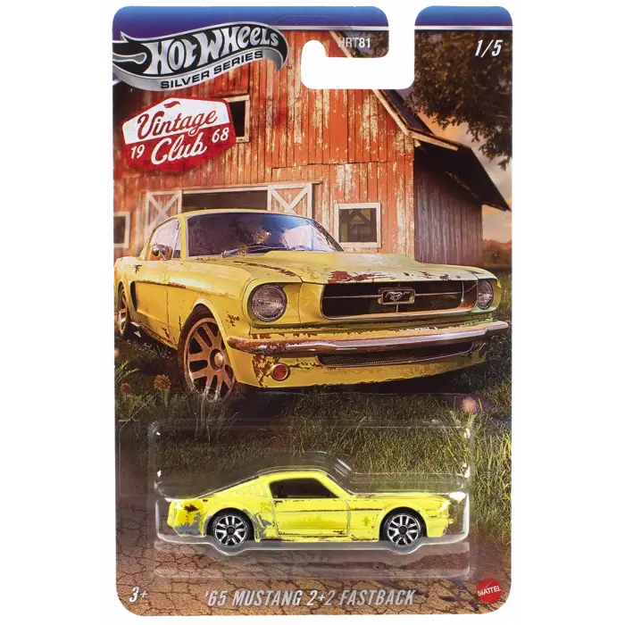 Hot Wheels Silver Series Vintage Club 5 Araçlık Set - HRT81-979H