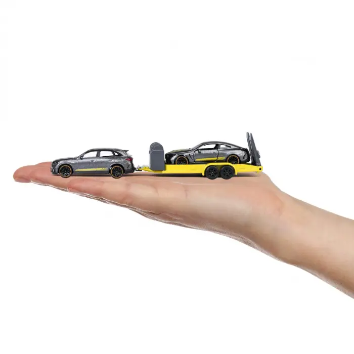 Majorette Mercedes-AMG Deluxe Trailer 3’lü Model Araç Seti