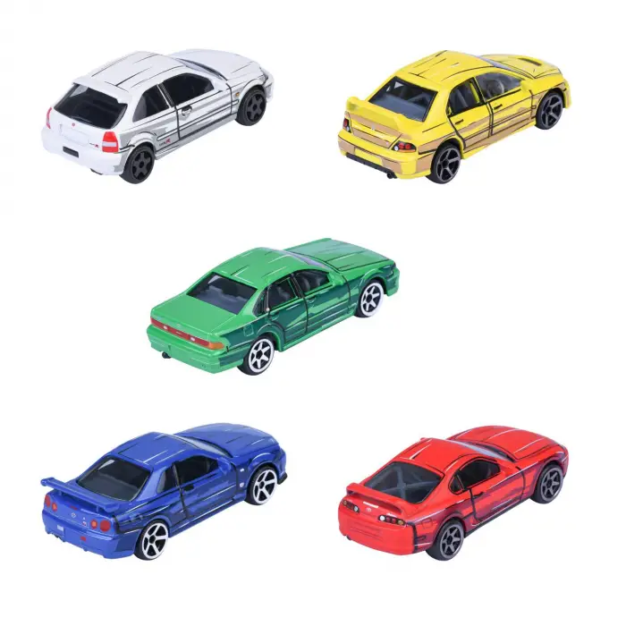Majorette JDM Legends Anime 5li Gift Pack Model Araba Seti