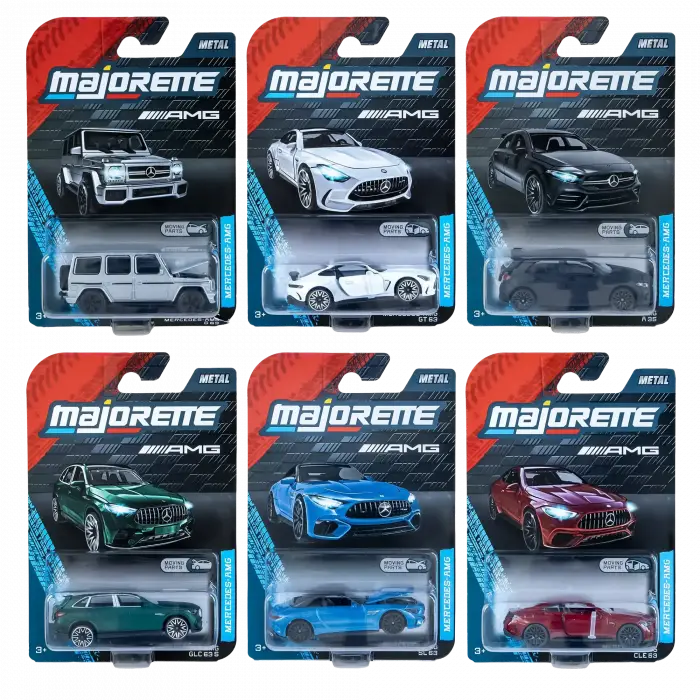Majorette Mercedes-AMG Premium 6lı Set Die-cast Model Araba