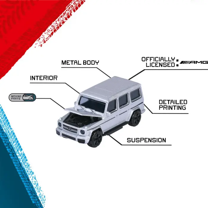 Majorette Mercedes-AMG Premium 6lı Set Die-cast Model Araba