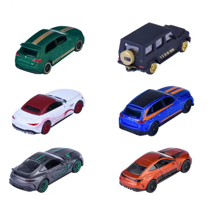 Majorette Mercedes AMG Deluxe 6lı Die Cast Model Araba