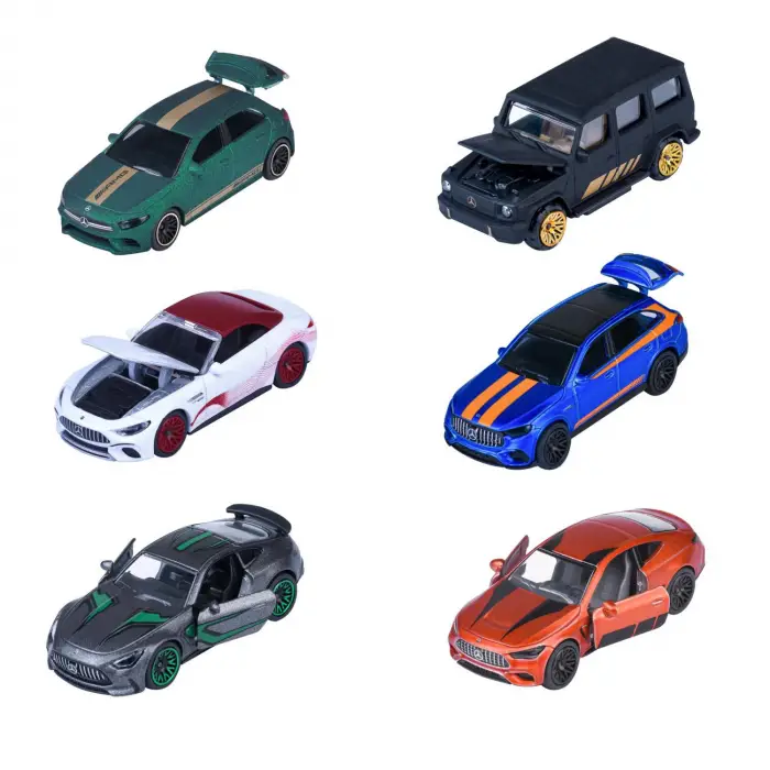 Majorette Mercedes AMG Deluxe 6lı Die Cast Model Araba