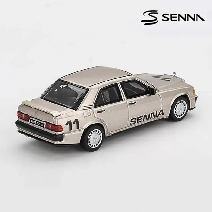 Mini GT 1/64 Mercedes-Benz 190 E 2.3-16 Ayrton Senna w/ Figure - MGT01076