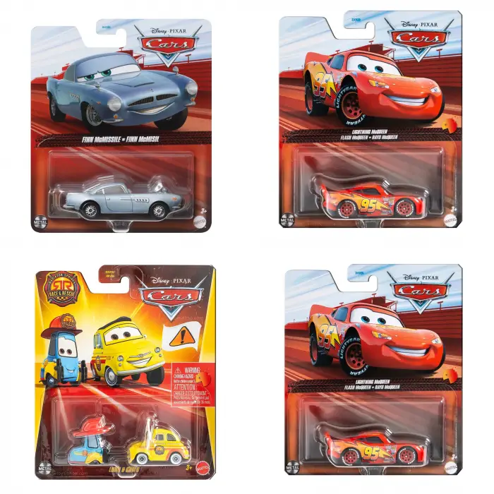 Disney Pixar Cars Tekli Karakter Araçları DXV29 - 96FC 24lü Kutu