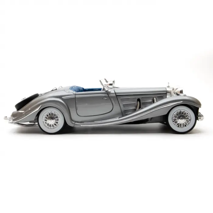Maisto Premiere Edition 1:18 1936 Mercedes Benz 500 K Typ Specialroadster Gri - 36055
