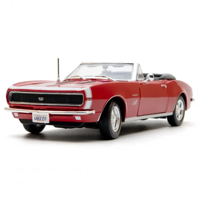 Maisto 1:18 1967 Chevrolet Camaro SS 396 Convertible Diecast Model Araba - 31384