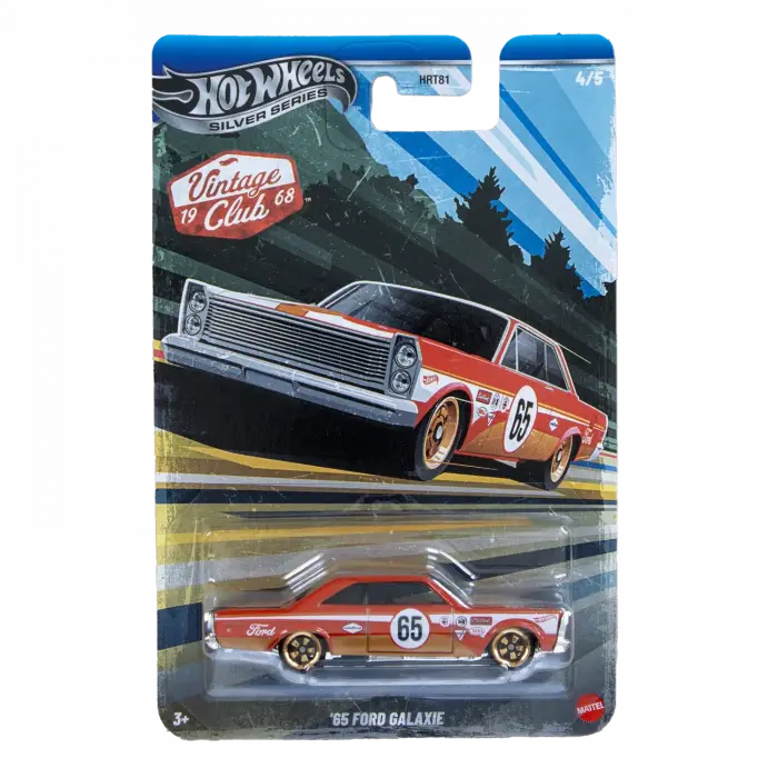 Hot Wheels Silver Series Vintage Club 68 5 Araçlık Set - HRT81 - 979J