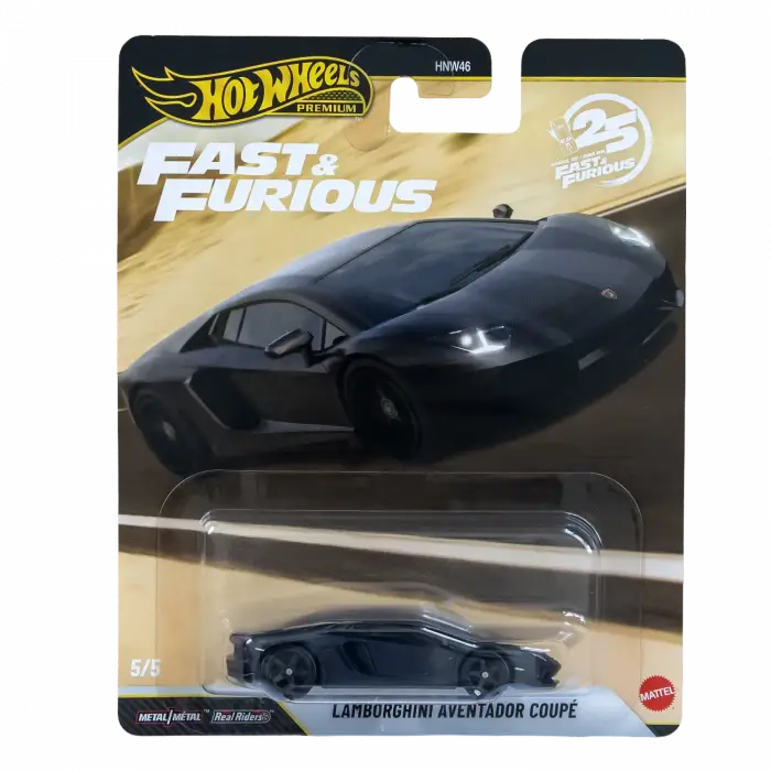 Hot Wheels Premium Fast Furious 25 Years 4 Araçlık Set - HNW46 - 979P