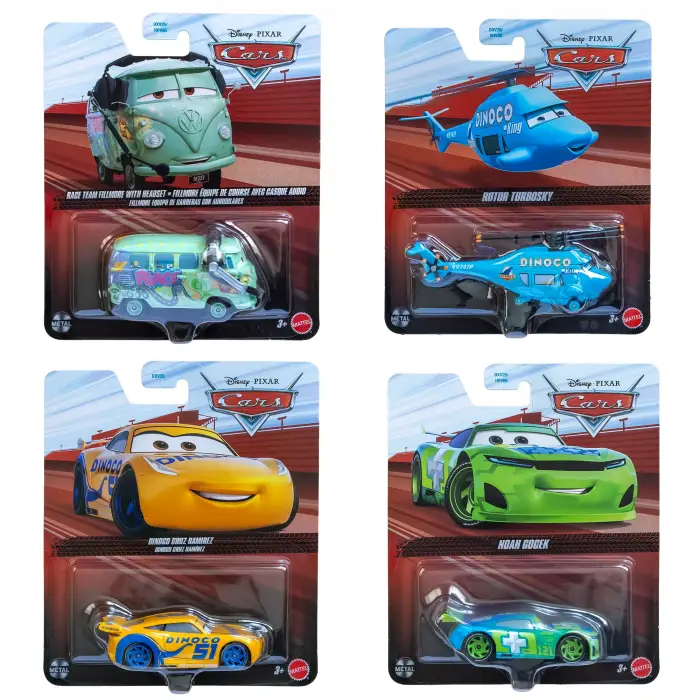 Disney Pixar Cars Tekli Karakter Araçları DXV29 - 96FF 24lü Kutu