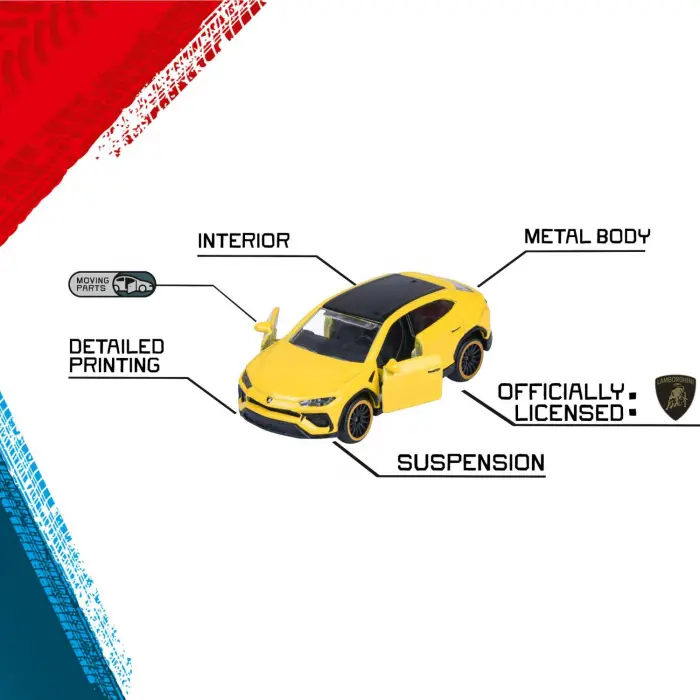 Majorette Gift Pack - Lamborghini 5 Araçlık Paket