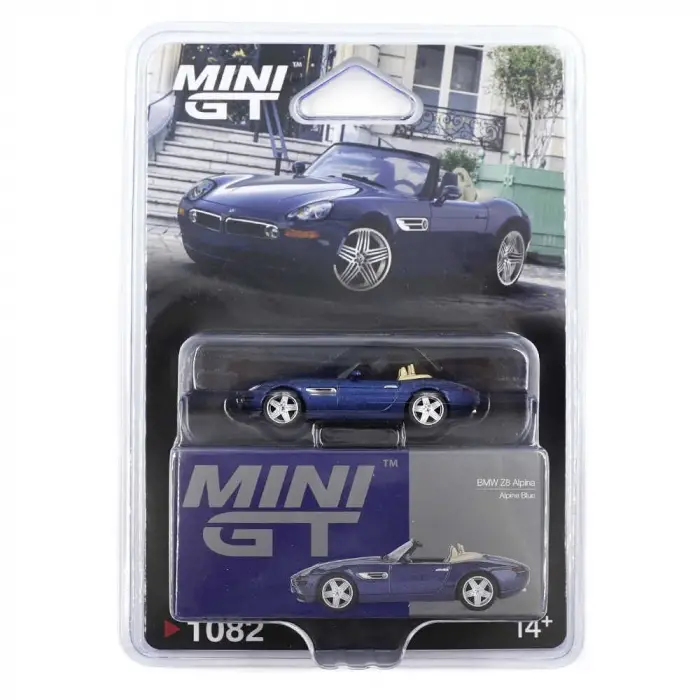 Mini GT 1/64 BMW Z8 Alpina Alpine Blue - Blister Paket MGT01082-BL